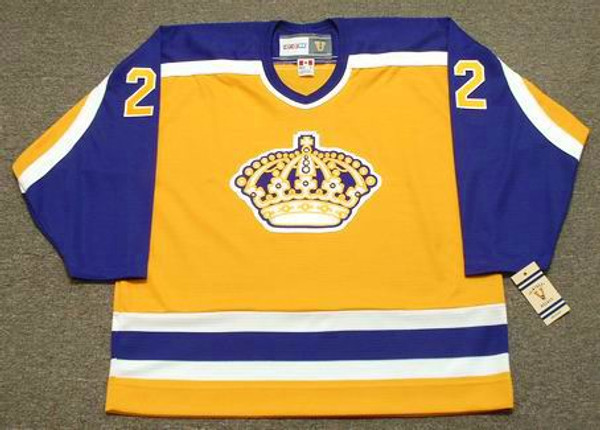 TIGER WILLIAMS Los Angeles Kings 1986 CCM Vintage Throwback NHL Hockey Jersey