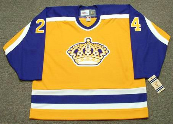 JAY WELLS Los Angeles Kings 1985 CCM Vintage Throwback NHL Hockey Jersey