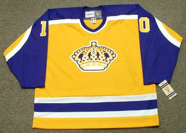 MIKE RICHARDS Los Angeles Kings 1980's CCM Vintage Throwback NHL Hockey Jersey