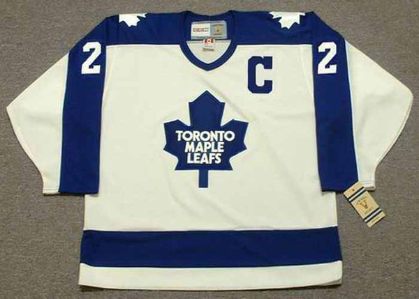 RICK VAIVE Toronto Maple Leafs 1984 Home CCM Throwback NHL Hockey Jersey - FRONT