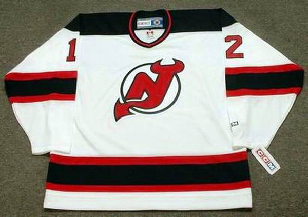 BILL GUERIN New Jersey Devils 1996 Home CCM NHL Vintage Throwback Jersey - FRONT