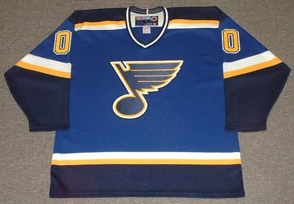 ST. LOUIS BLUES 1990's CCM Throwback Away Jersey Customized "Any Name & Number(s)" - Front