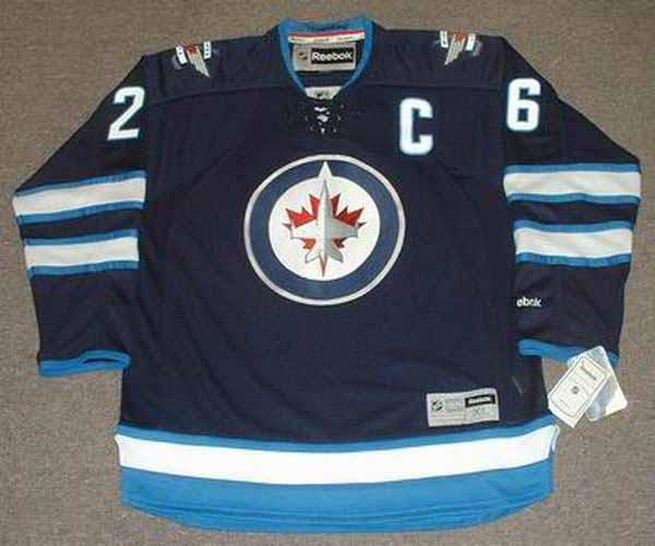 BLAKE WHEELER Winnipeg Jets 2016 REEBOK Throwback NHL Hockey Jersey