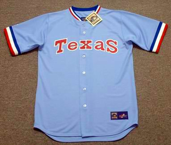LENNY RANDLE Texas Rangers 1970's Majestic Cooperstown Throwback Baseball Jersey