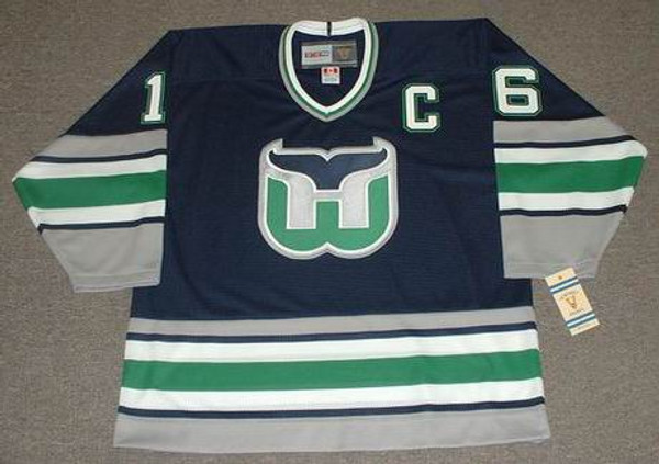 PAT VERBEEK Hartford Whalers 1993 Away CCM Vintage Throwback NHL Jersey - FRONT