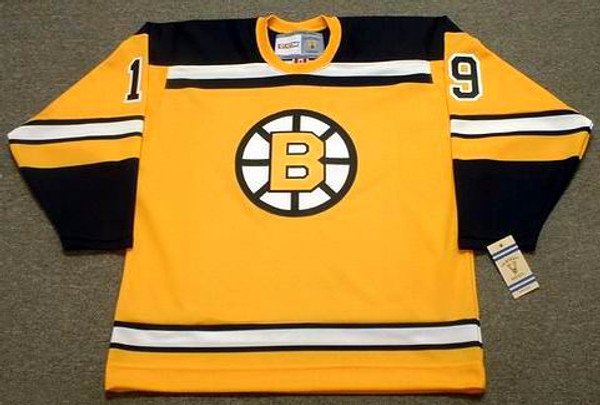 JOHNNY McKENZIE Boston Bruins 1966 CCM Vintage Throwback NHL Jersey