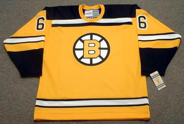 Boston Bruins No8 Cam Neely White/Yellow CCM Throwback Stitched Jersey