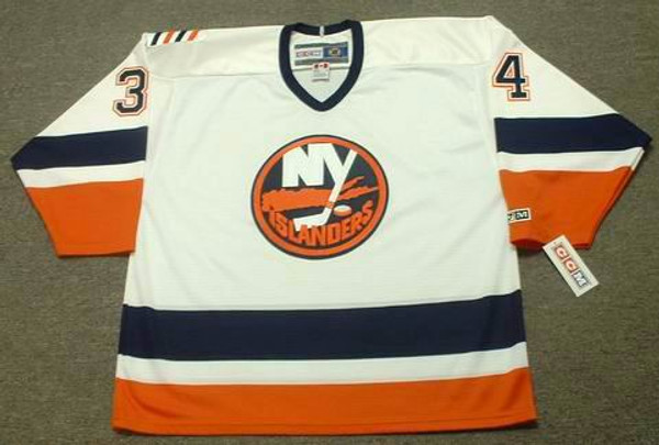 WADE DUBIELEWICZ New York Islanders 2006 Away CCM Throwback NHL Jersey - FRONT