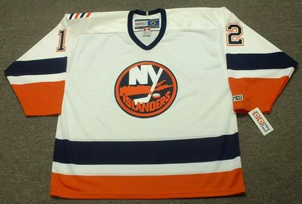 CHRIS SIMON New York Islanders 2006 Away CCM Throwback NHL Hockey Jersey - FRONT