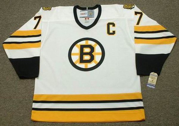 RAYMOND BOURQUE Boston Bruins 1990 Home CCM Throwback NHL Hockey Jersey - FRONT