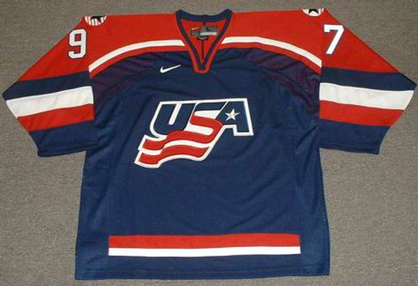 JEREMY ROENICK 2002 USA Nike Olympic Throwback Hockey Jersey