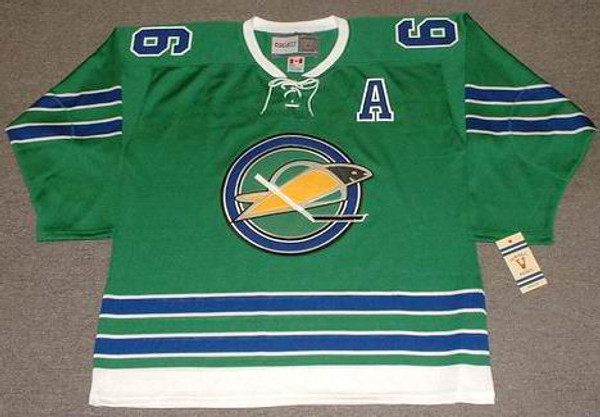 BRYAN WATSON Oakland Seals 1968 CCM Vintage Throwback Home NHL Jersey