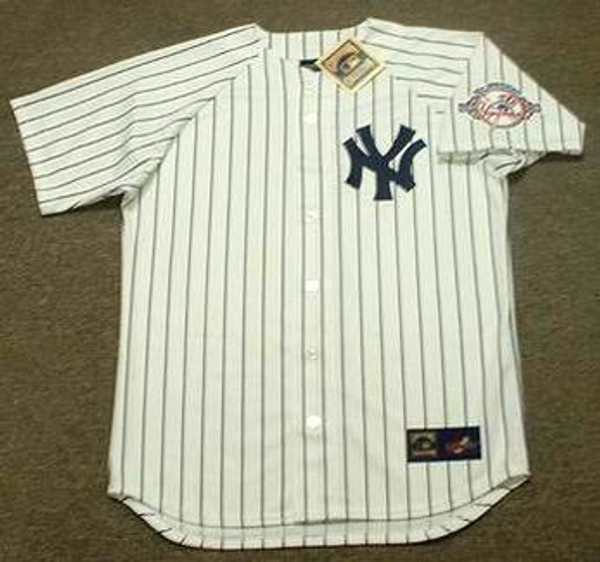 DEREK JETER New York Yankees 2003 Majestic Cooperstown Home Baseball Jersey