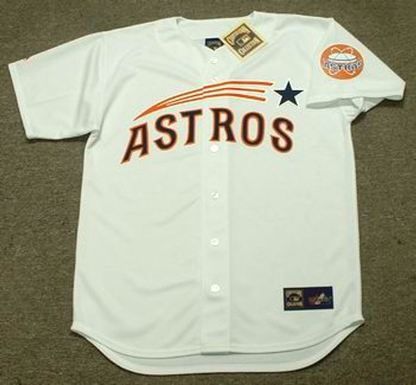 BOB WATSON Houston Astros 1960's Home Majestic Baseball Throwback Jersey - FRONT