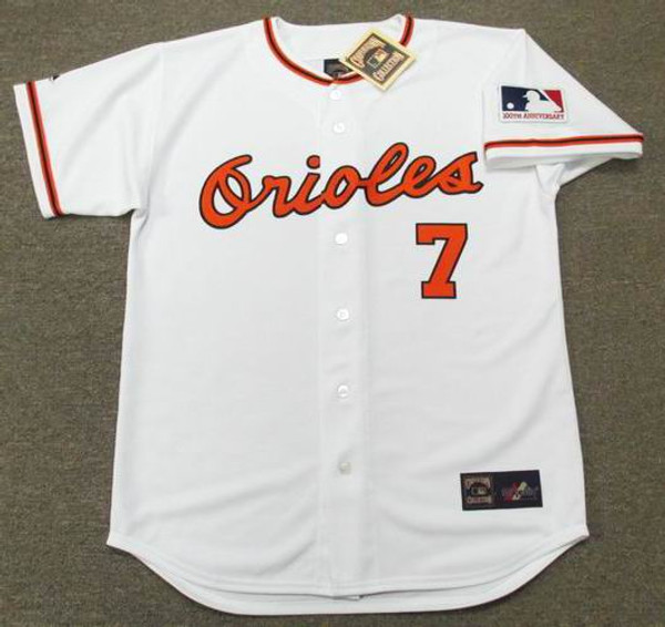 MARK BELANGER Baltimore Orioles 1969 Majestic Cooperstown Home Baseball Jersey