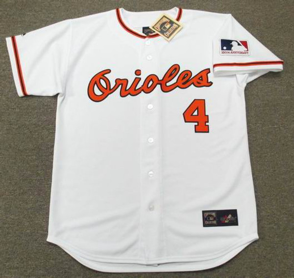 EARL WEAVER Baltimore Orioles 1969 Majestic Cooperstown Home Baseball Jersey