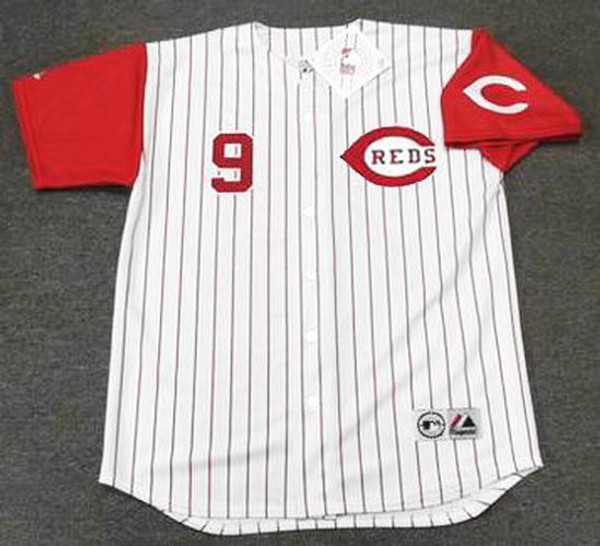 JOE OLIVER Cincinnati Reds 1993 Majestic Throwback Home Baseball Jersey