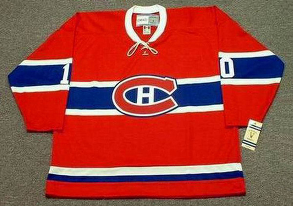GUY LAFLEUR Montreal Canadiens 1973 Away CCM Throwback NHL Hockey Jersey - FRONT