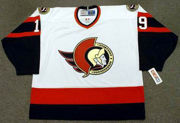 ALEXEI YASHIN Ottawa Senators 1996 CCM Throwback NHL Hockey Jersey - FRONT