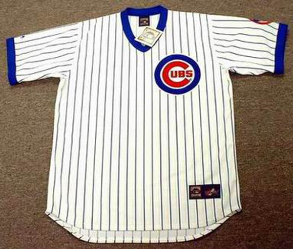 RYNE SANDBERG Chicago Cubs 1982 Majestic Cooperstown Throwback Home Jersey