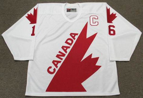 BOBBY CLARKE 1976 Team Canada Nike Throwback Hockey Jersey - Front