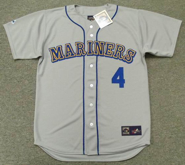 100% Authentic Mitchell & Ness Mariners 1984 Harold Reynolds Jersey Size  XXXL