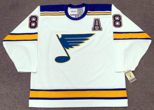 BARCLAY PLAGER St. Louis Blues 1967 CCM Vintage Throwback Away NHL Hockey Jersey