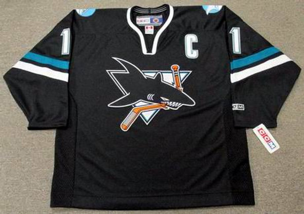 OWEN NOLAN San Jose Sharks 2001 CCM Throwback Alternate NHL Jersey