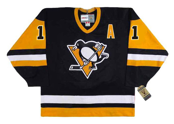 JOHN CULLEN Pittsburgh Penguins 1990 CCM Vintage Throwback NHL Hockey Jersey