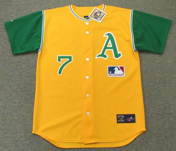 RICK MONDAY Oakland Athletics 1969 Majestic Cooperstown Throwback Jersey