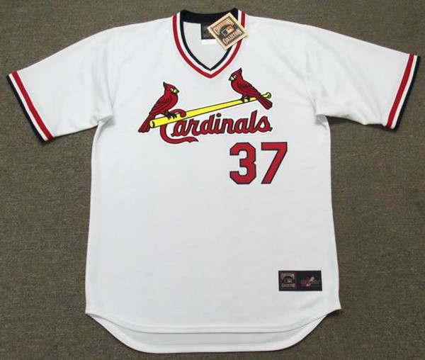 KEITH HERNANDEZ St. Louis Cardinals 1982 Majestic Cooperstown Home Baseball Jersey