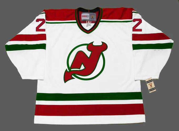 VIACHESLAV FETISOV New Jersey Devils 1991 CCM Vintage Throwback Home NHL Jersey