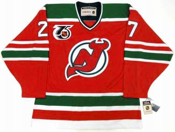 SCOTT NIEDERMAYER New Jersey Devils 1992 CCM Vintage "Rookie" Away Jersey