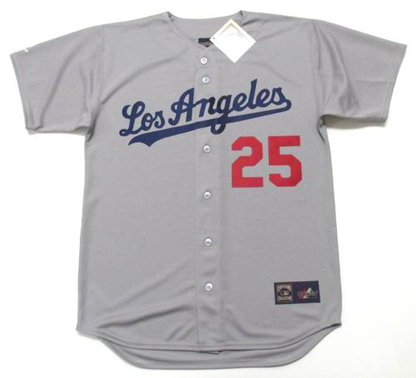 FRANK HOWARD Los Angeles Dodgers 1960's Away Majestic Baseball Throwback Jersey