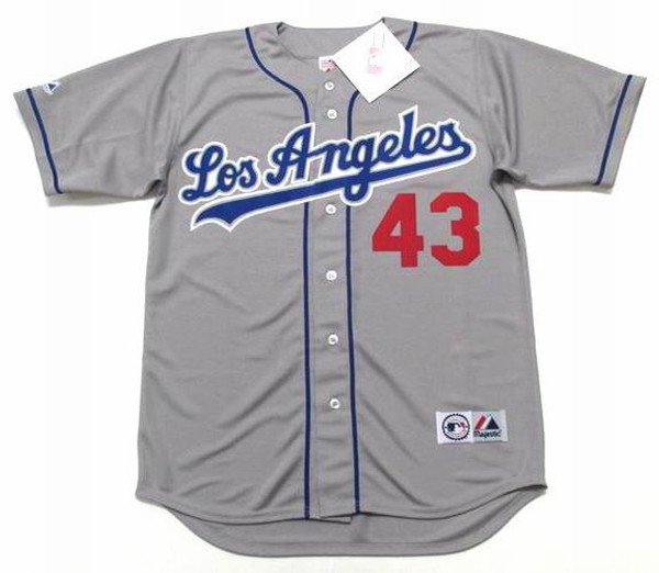 MAJESTIC  RAUL MONDESI Los Angeles Dodgers 1999 Throwback Baseball Jersey