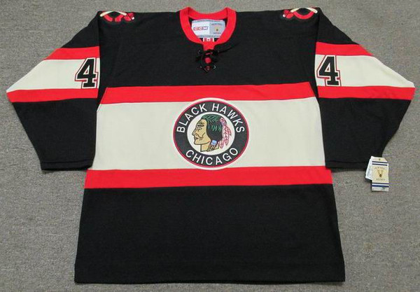 NIKLAS HJALMARSSON Chicago Blackhawks 1930's CCM Vintage NHL Hockey Jersey