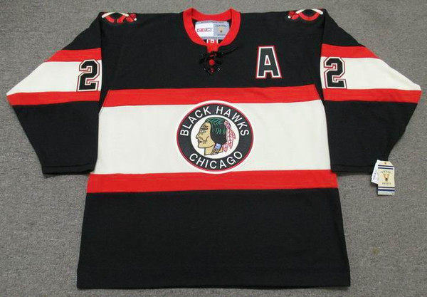 DUNCAN KEITH Chicago Blackhawks 1930's CCM Vintage NHL Hockey Jersey