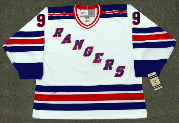 ROB McCLANAHAN New York Rangers 1982 CCM Vintage Home NHL Hockey Jersey