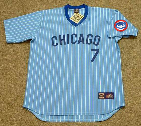 JODY DAVIS Chicago Cubs 1981 Majestic Cooperstown Away Baseball Jersey