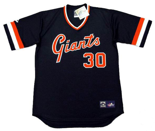 CHILI DAVIS San Francisco Giants 1982 Majestic Cooperstown Away Baseball Jersey