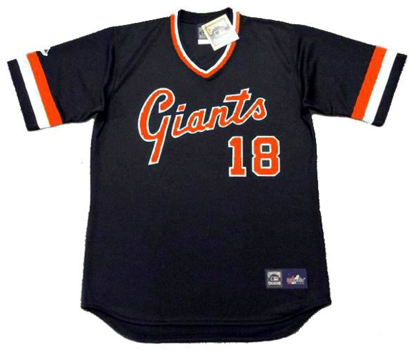 Duane Kuiper Jersey - 1982 San Francisco Giants Cooperstown Away Baseball  Jersey