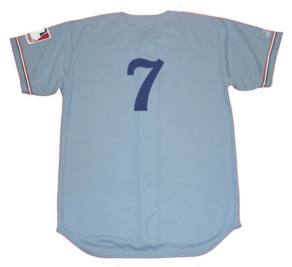 BOBBY WINE 1969 Away Majestic Expos Baseball Jersey - BACK