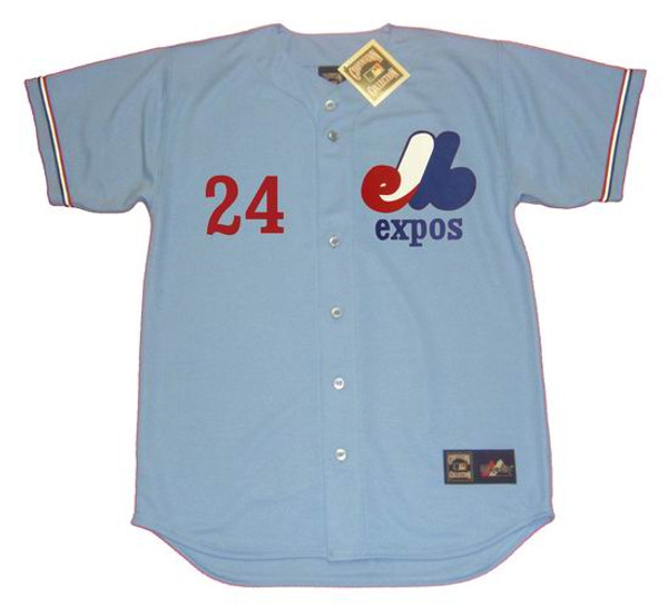 TONY PEREZ Montreal Expos 1978 Majestic Cooperstown Away Baseball Jersey