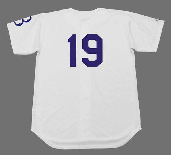 JIM GILLIAM Brooklyn Dodgers Majestic Cooperstown Throwback Baseball Jersey