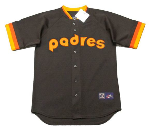 TERRY KENNEDY San Diego Padres 1984 Majestic Cooperstown Away Baseball Jersey