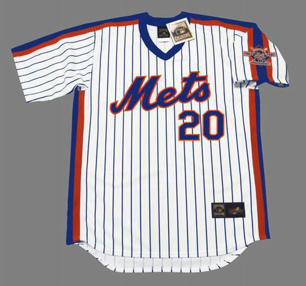 Davey Johnson Signed Mets Jersey (JSA COA) 1986 Mets World Champion Ma –