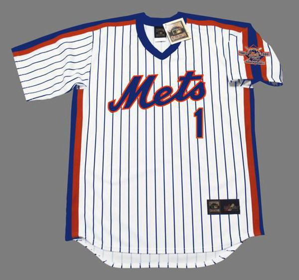 MOOKIE WILSON New York Mets 1986 Home Majestic Throwback Baseball Jersey - FRONT