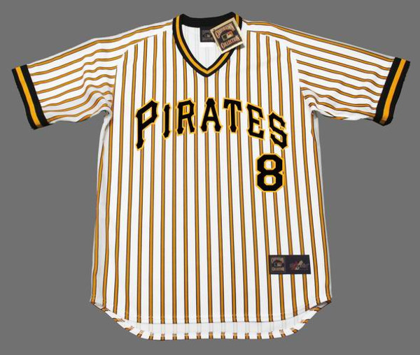 WILLIE STARGELL Pittsburgh Pirates 1978 Majestic Cooperstown Home Baseball Jersey