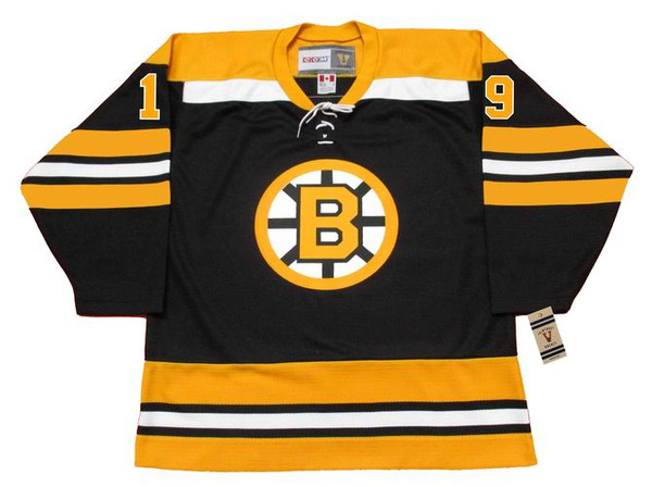 JOHNNY McKENZIE Boston Bruins 1970 CCM Vintage Throwback Away NHL Hockey Jersey