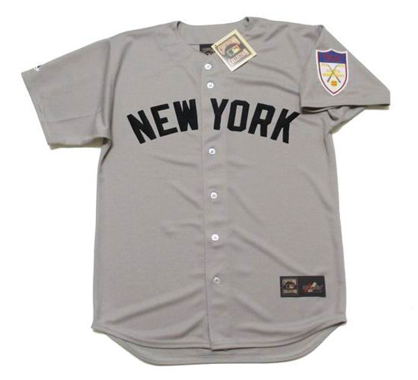 PHIL RIZZUTO New York Yankees 1951 Majestic Cooperstown Throwback Away Jersey